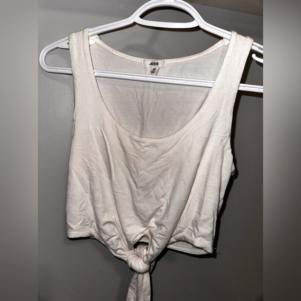 White Ardene Tank Top size XS